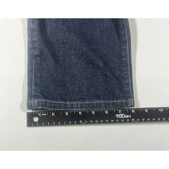 LRL Lauren Ralph Lauren Jeans Womens 12P Size 12 Petite Classic Straight Denim - Picture 10 of 12